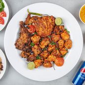 Grilled Chicken Mix With Bukhari Rice