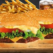 Twins Cheese Burger