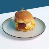 Bacon Egg Brioche 