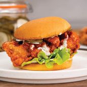 Buffalo Chicken Burger