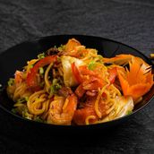 Yaki Soba Shrimp Noodles