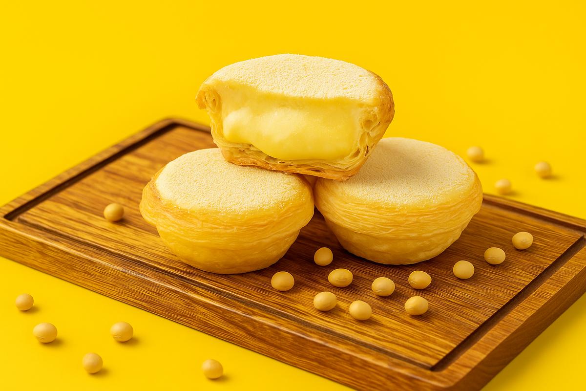 Soya Egg Tart 豆乳蛋挞(Box of 2 pieces)