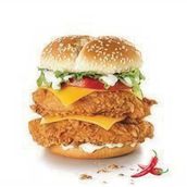Double Zinger Burger