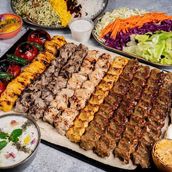 Mix Grill For 5 Persons W/Mix Rice 10 Skewers