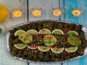 Grape Leaves Bowl