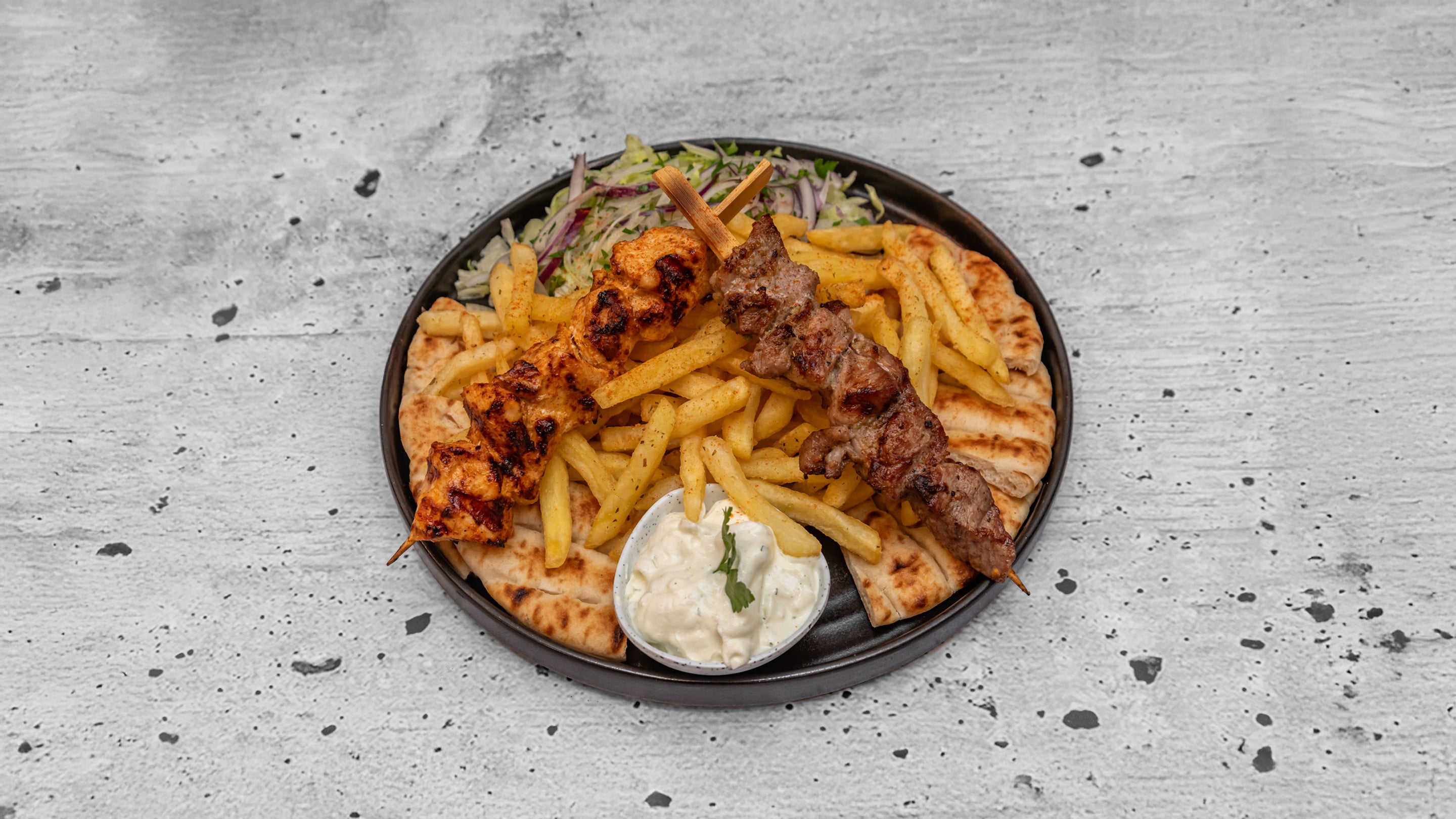 Mixed Souvlaki Platter