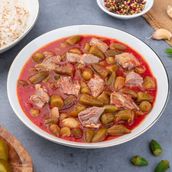 Okra with Meat