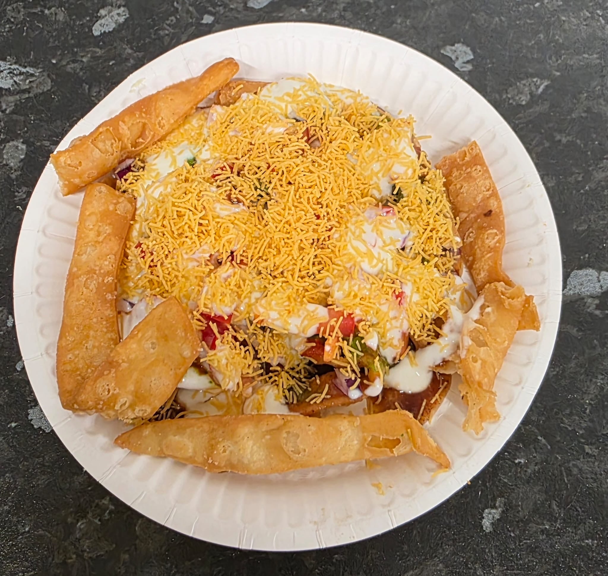 Aloo papdi chat