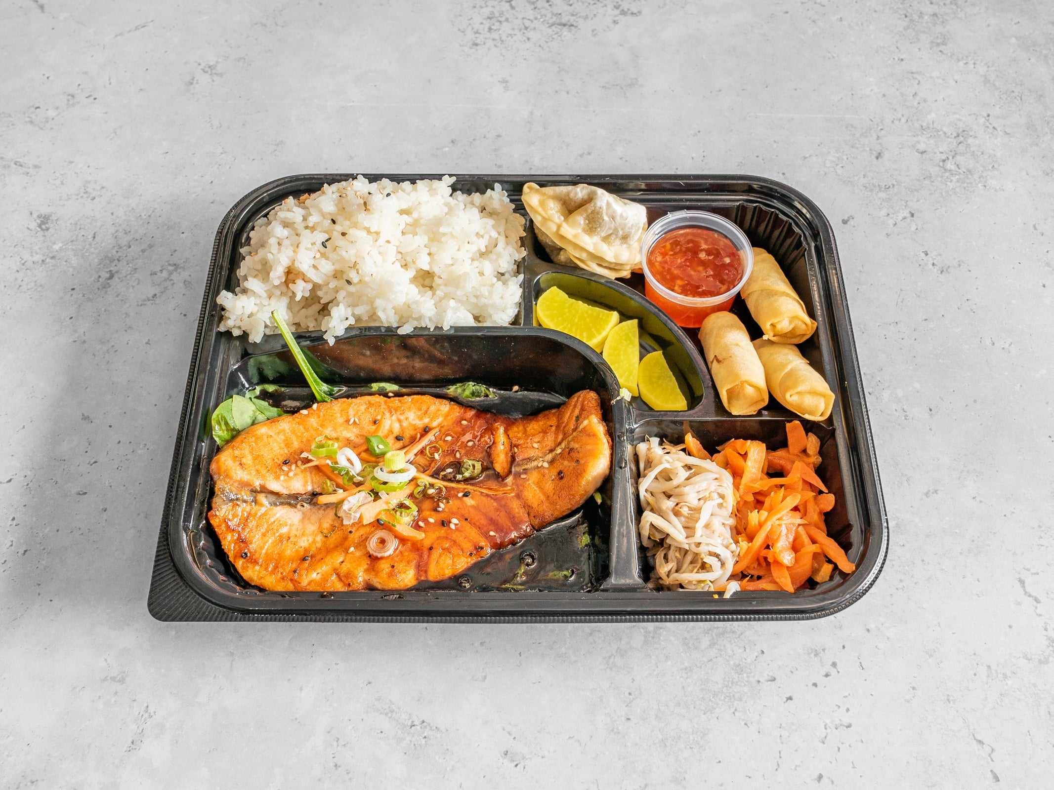 Salmon Teriyaki Bento