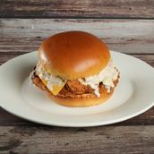 Coleslaw Chicken Burger