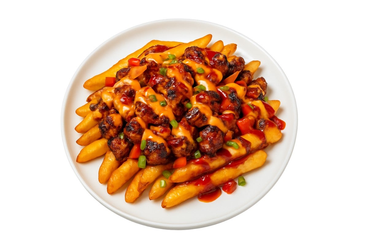 Jerk Chicken Loaded Fries