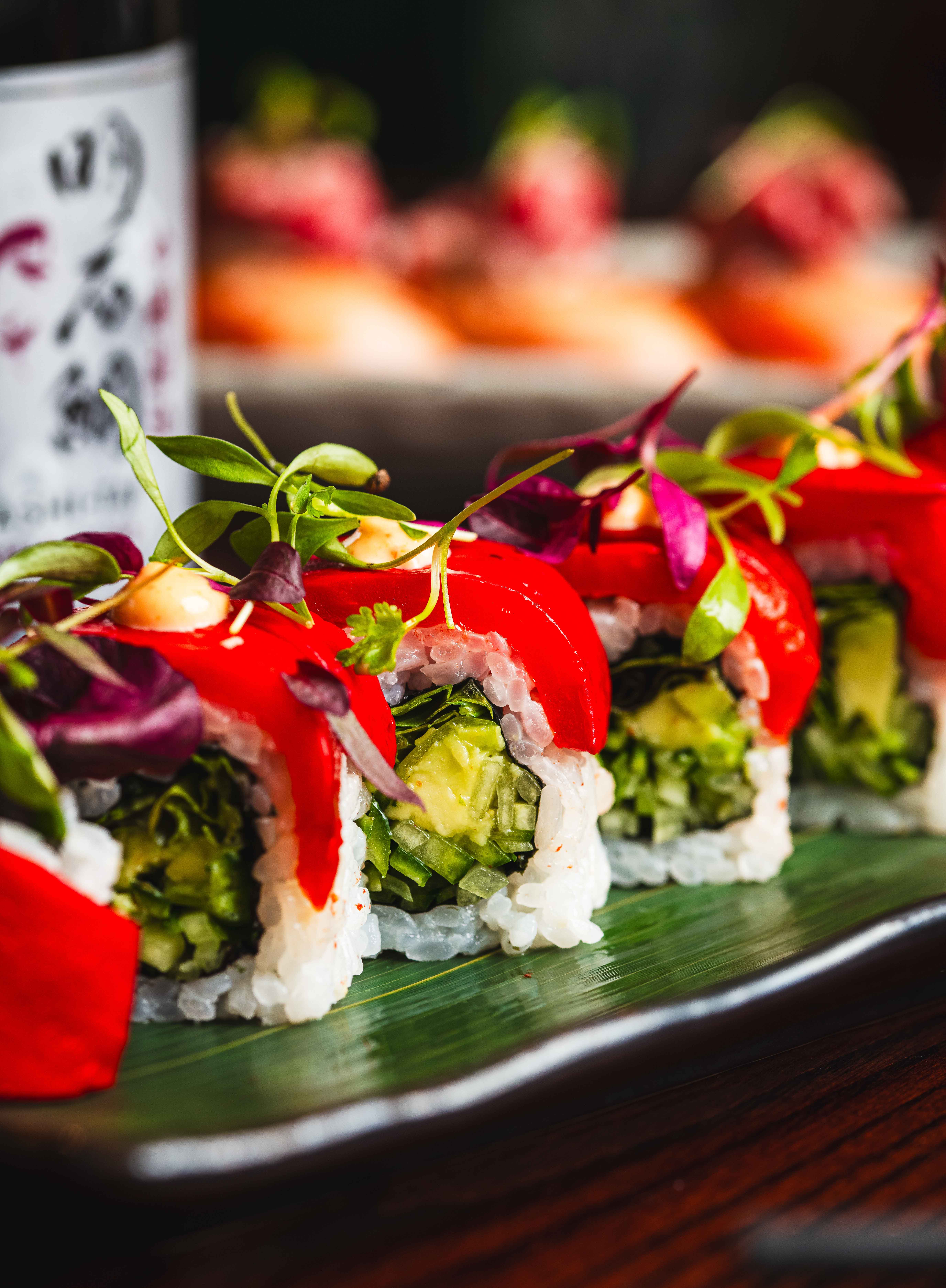 Mixed Vegetable Uramaki