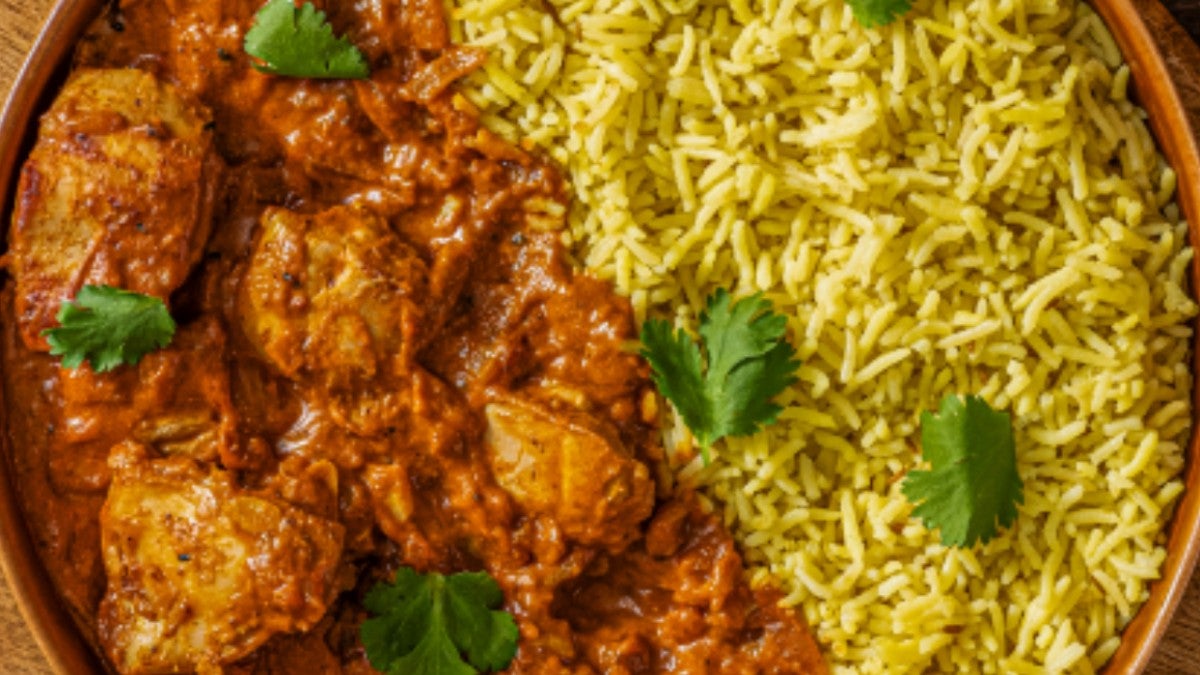 2 Chicken Masala with Rice
