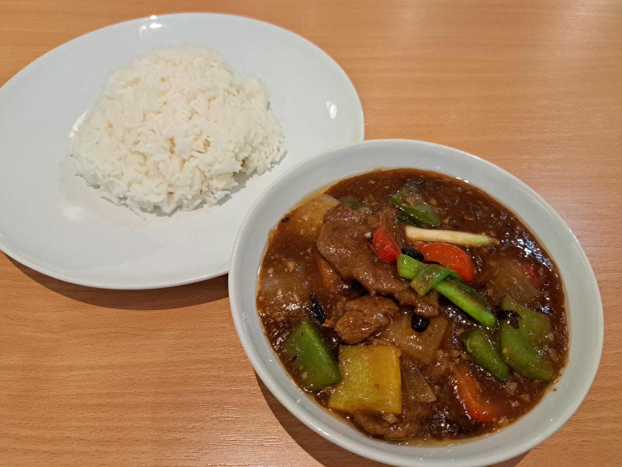 Stir-Fried Beef And Sweet Pepper