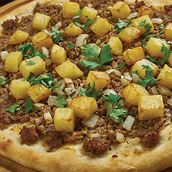 Mutton meat with Potato
