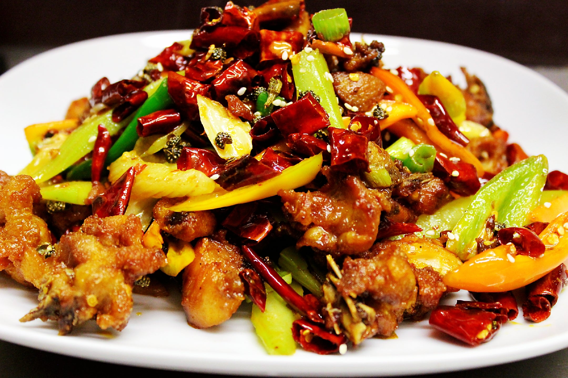 Fried Baby Chicken in Chilli Sauce