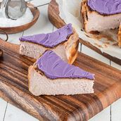 Ube Burnt Basque Cheesecake 500g