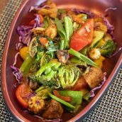 Stir Fried Asian Greens