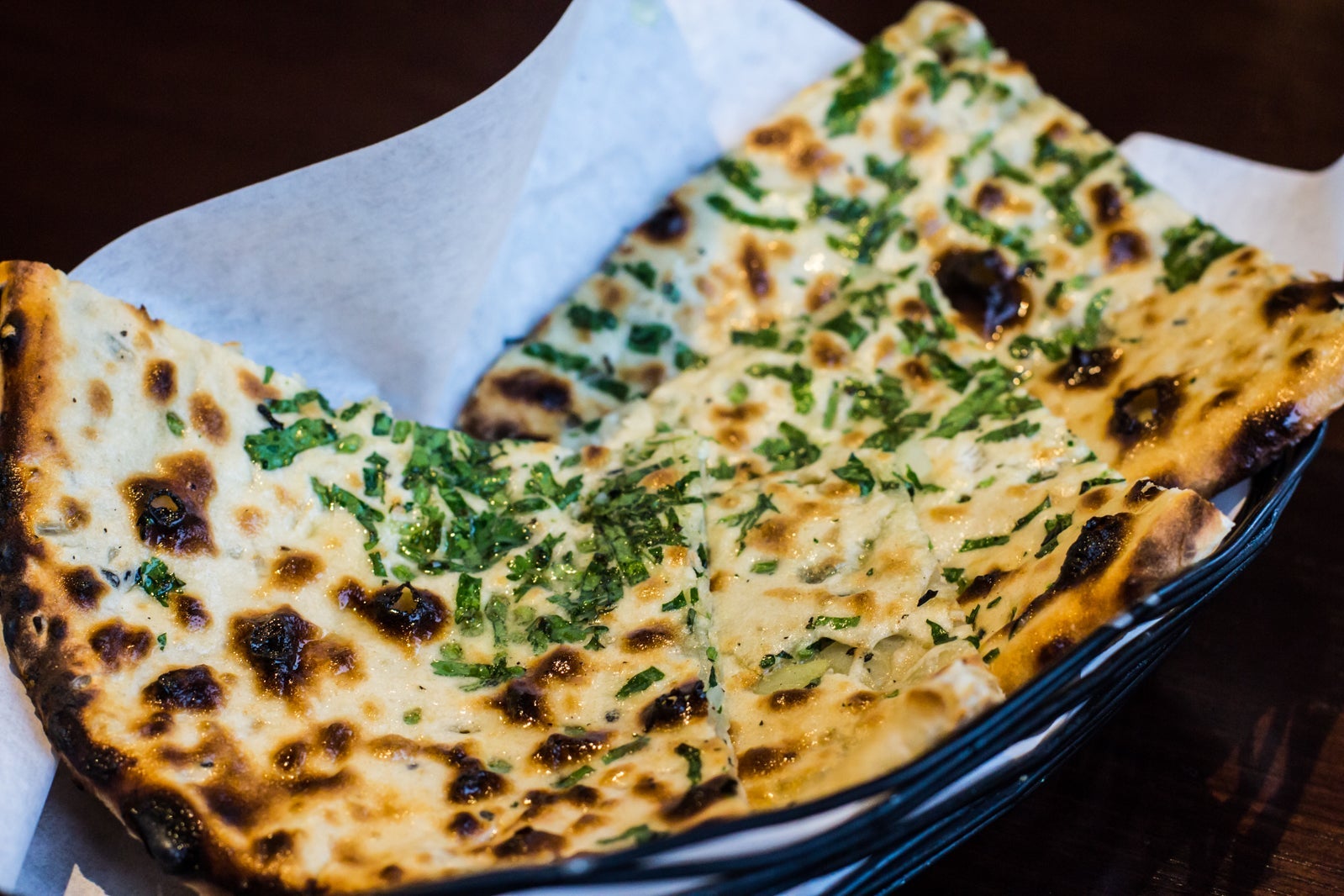 Chilli and Onion Kulcha