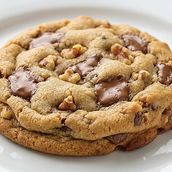 Milk Chocolate Walnut Cookies