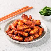 Crispy Chicken with Spinach