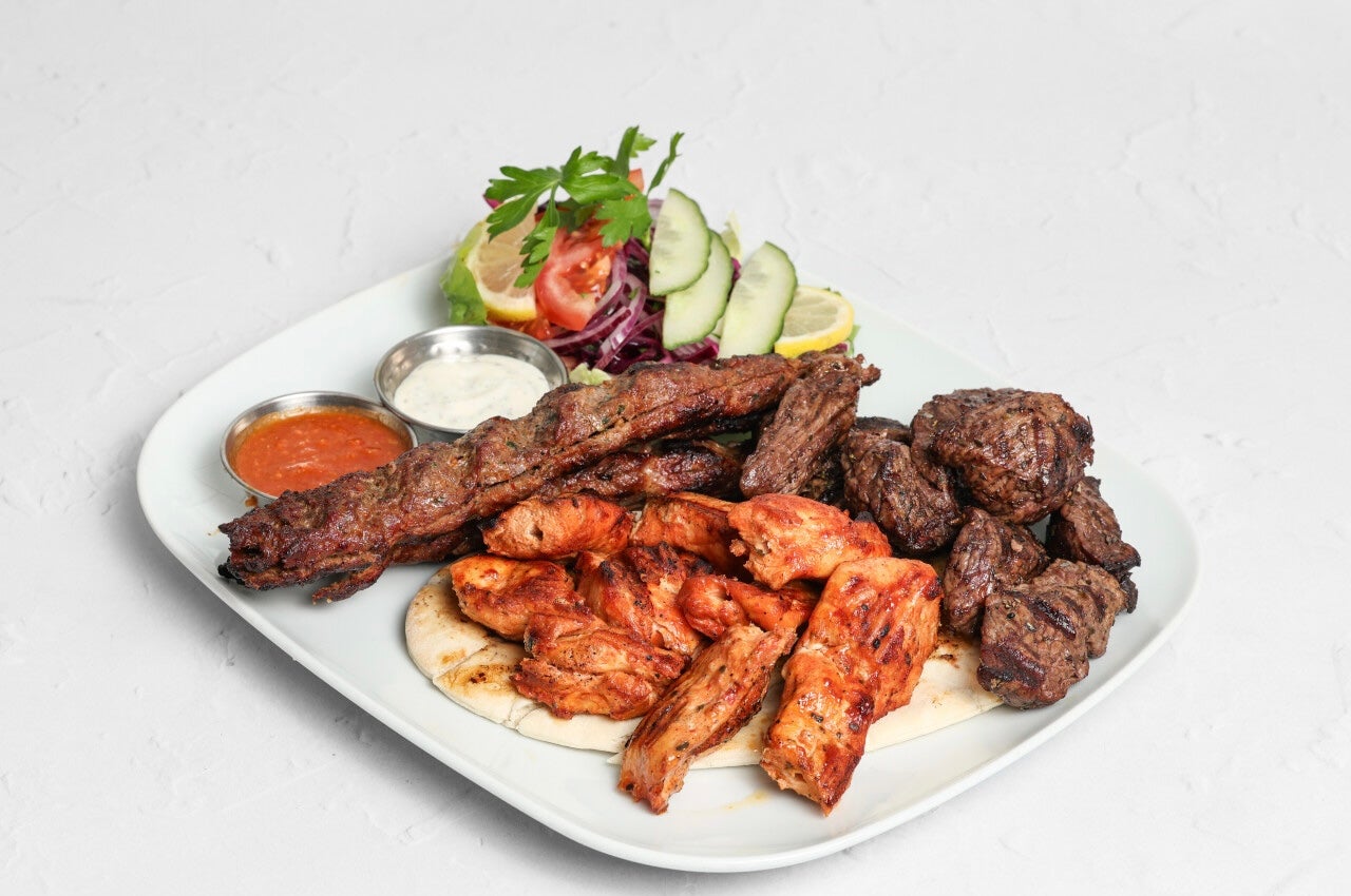 Chicken Shish, Lamb Shish, Chicken & Lamb Doner, Kofte