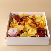 Fresh Veggie Chips & Dips