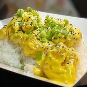 Dynamite Shrimp With Rice