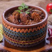 Okra tagine with meat Small