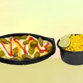 Baked Potatoes With Corn + Sweet Corn