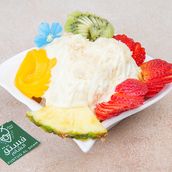 White Chocolate Fruit Salad