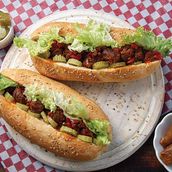 Lebanese Sujuk Sandwich