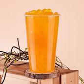 Mango +Passion Bubble Tea