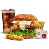 Special Chicken Burger Meal