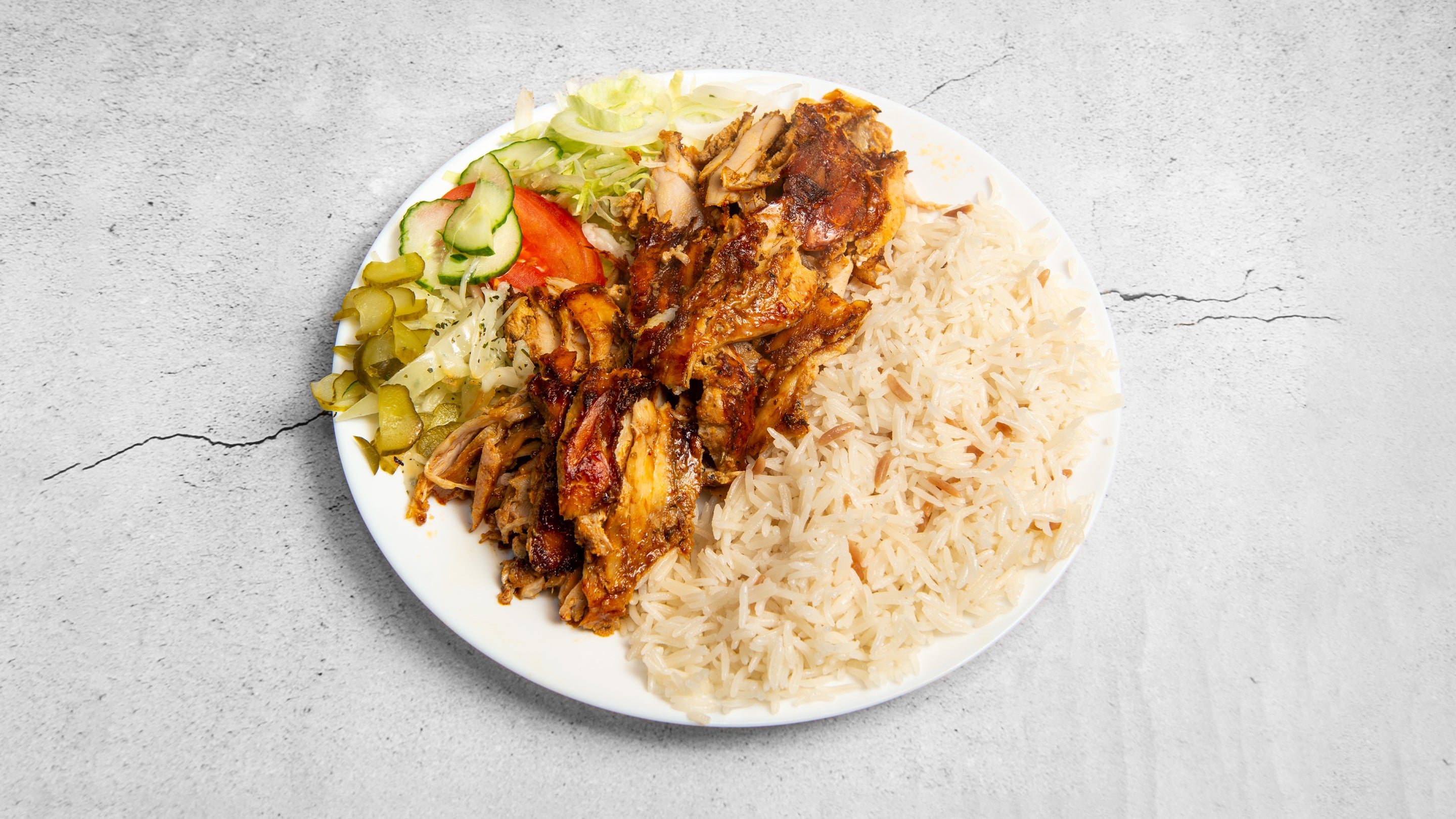 Bowl Chicken Shawarma