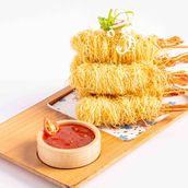 Shrimp Kunafa 6 Pieces