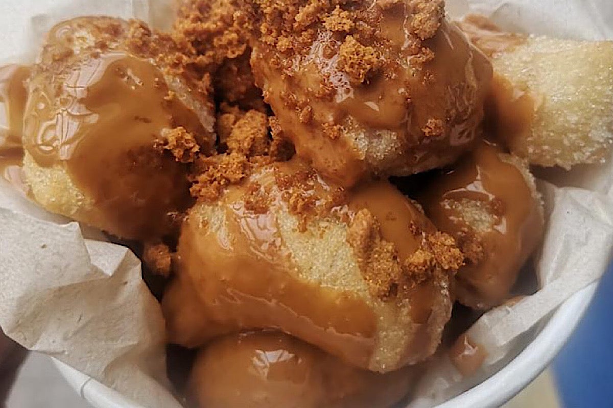 Zeppolelle dolce biscoff
