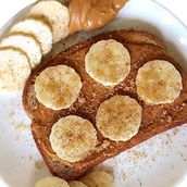 Peanut Butter Banana Toast