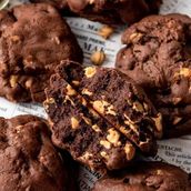 Double Choc Peanut Mini Cookies - Box of 2 pieces
