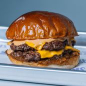 Onion Jam Cheese Burger