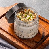 Oats with Apple And Cinnamon