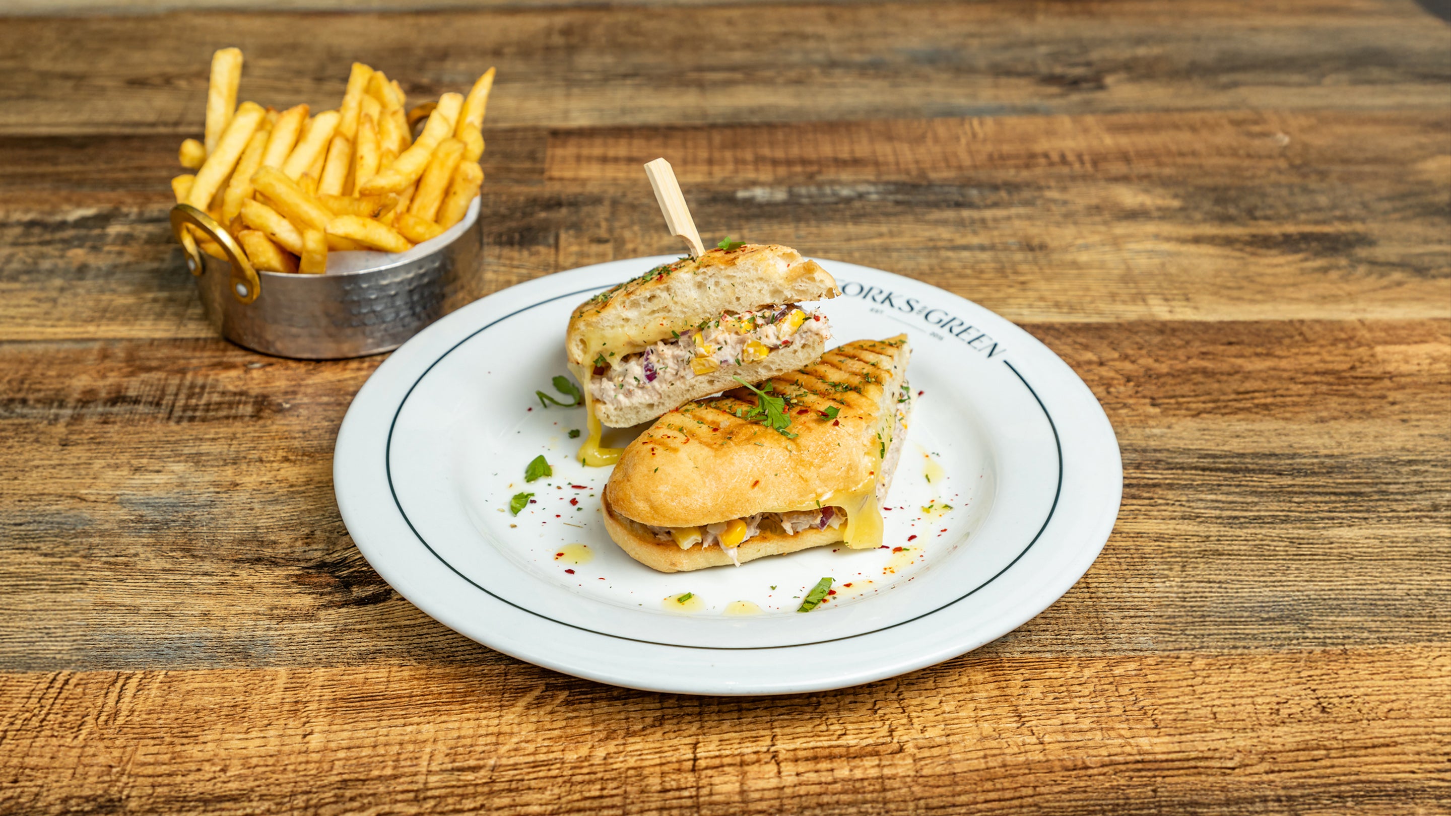 Tuna Melt baguette