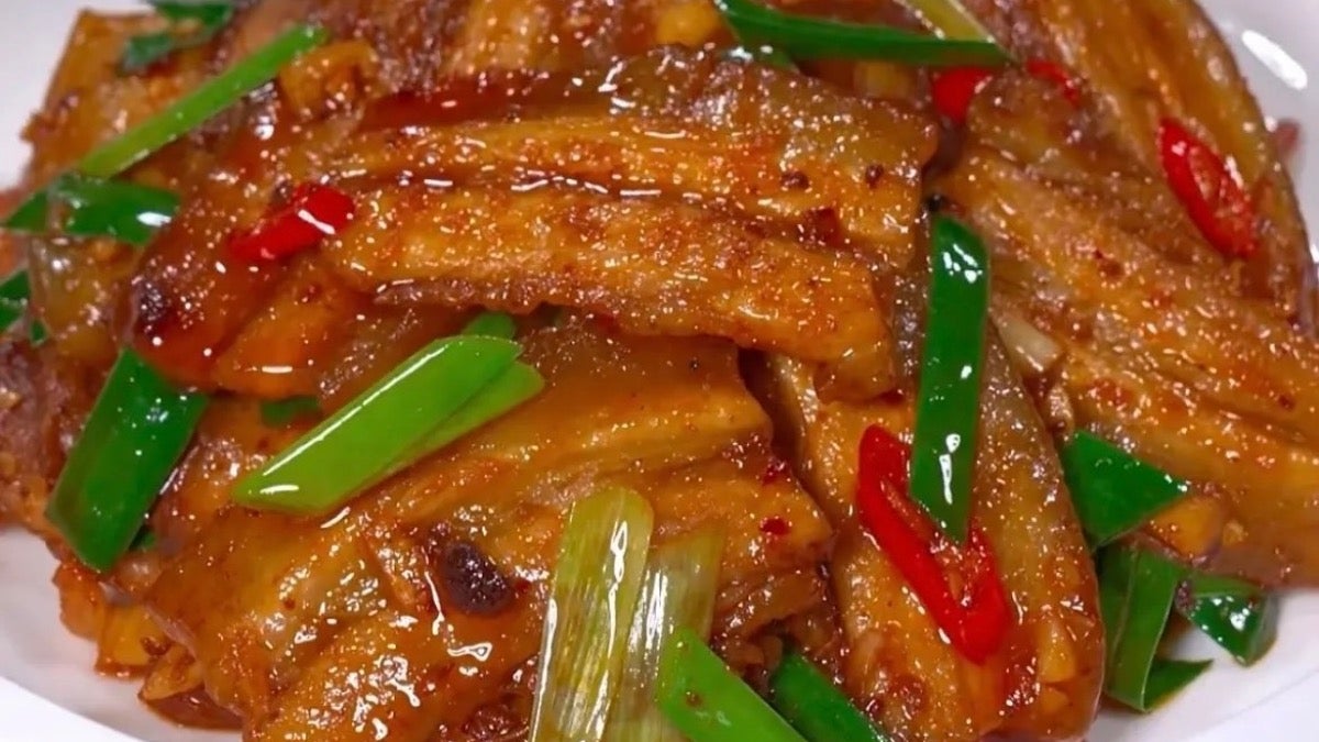 回锅肉 twice-cooked pork