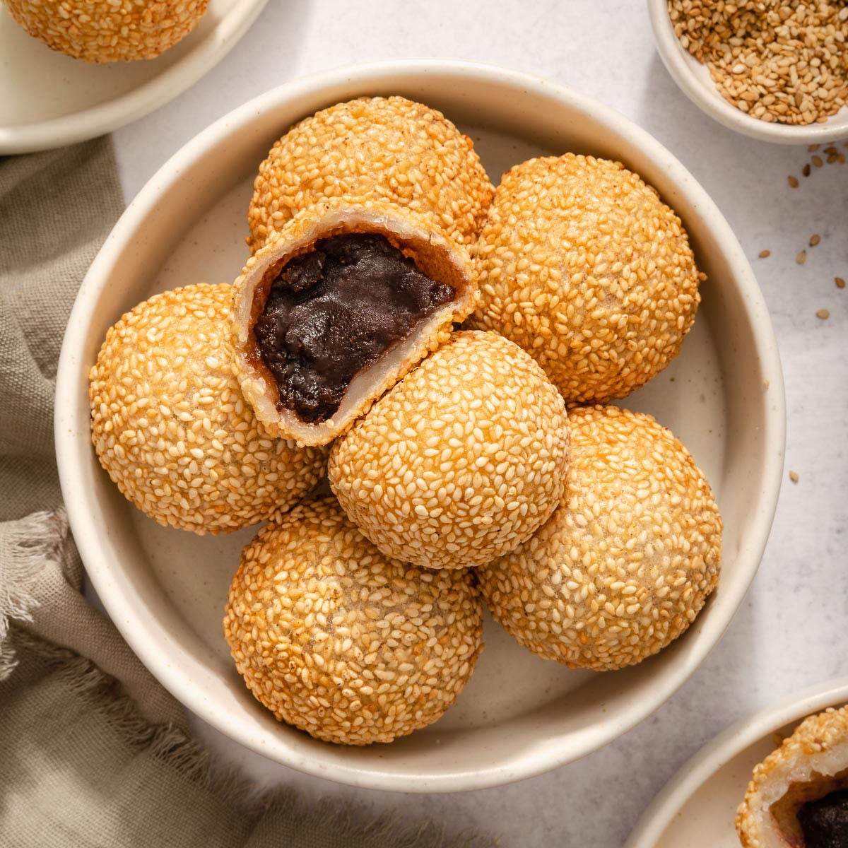 Deep Fried Sesame Ball