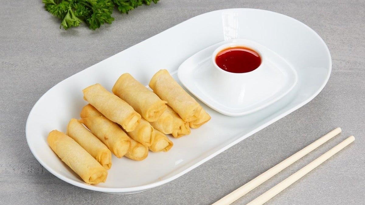 Crispy Vegetable Spring Rolls