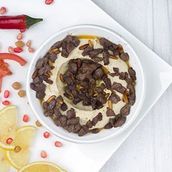 Hommos With Pine Seed