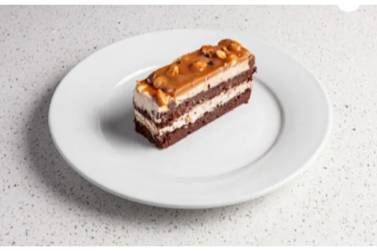 Peanut Butter Stack Cake Slice