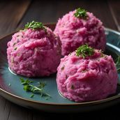 Mashed Potato Mung Bean Balls