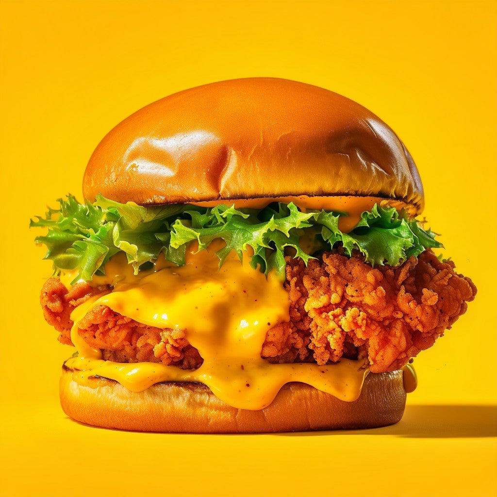 Dip It Like It's Hot Chicken Burger 🌶️