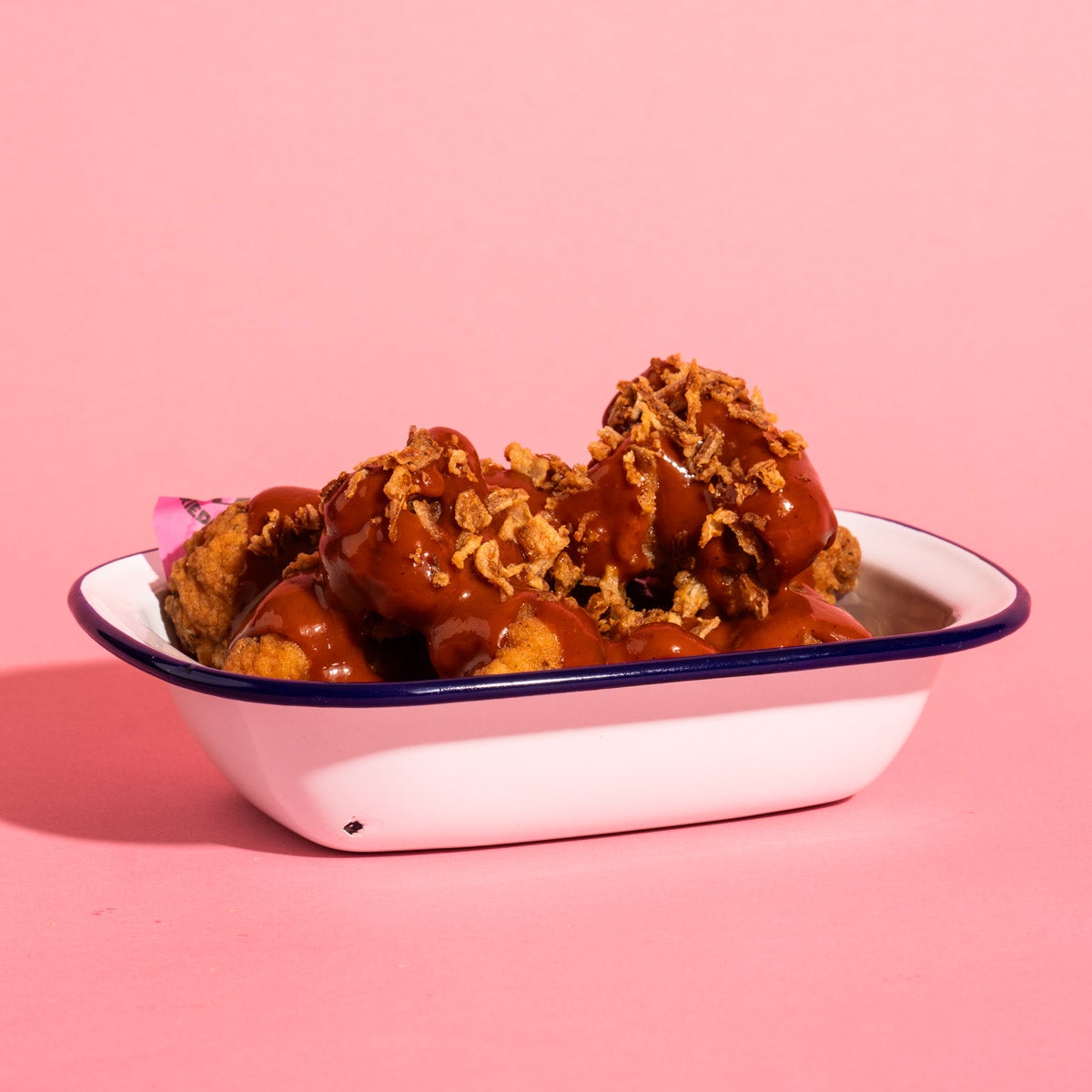 Smokey BBQ cauliflower bites